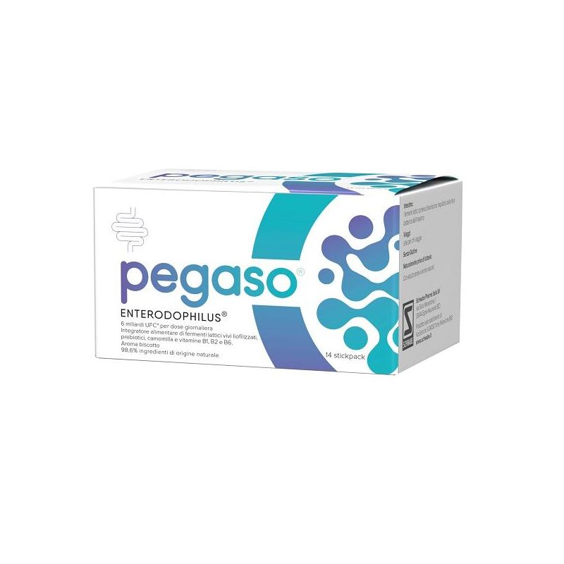 Pegaso Enterodophilus Digestive Health Support - 14 Stickpacks