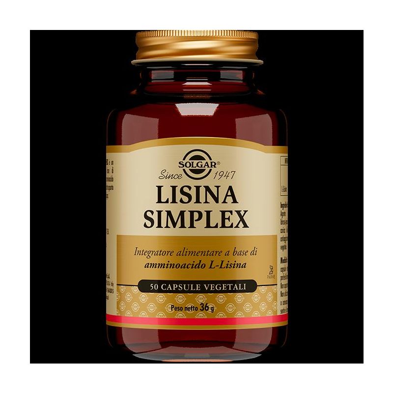 Simplex Lisina: 50 Capsule Vegetali