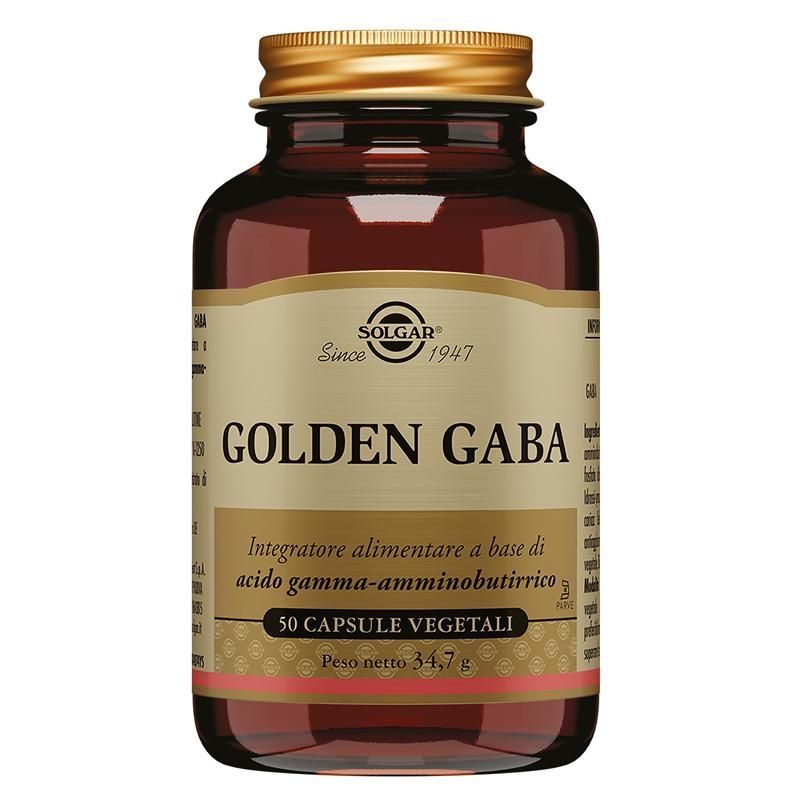 Solgar Golden GABA - 50 Capsule Vegetali