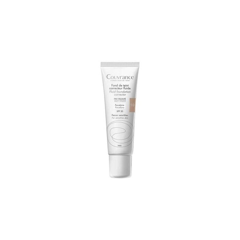 Avene Couvrance Correttor Fluido Fondotinta 1.0 Porcellana, 30ml