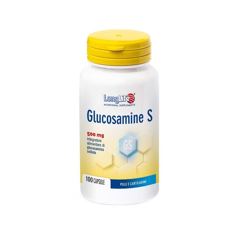 Glucosamina Longlife - 100 Capsule per Articolazioni
