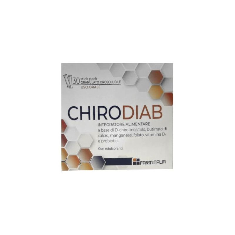 Chirodiab: Integratore Alimentare in Bustine - Confezione da 30