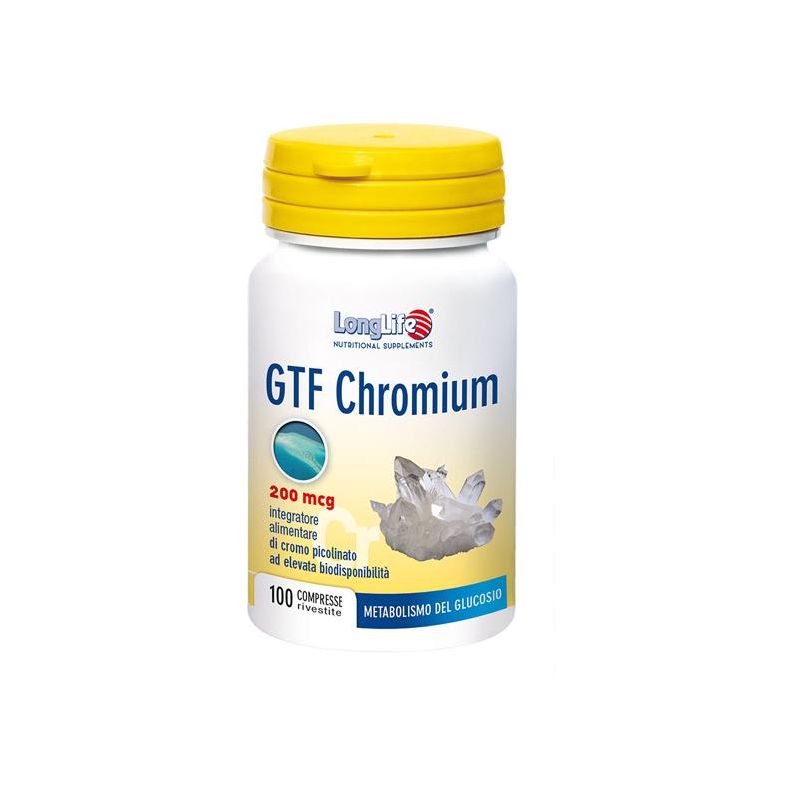 Longlife GTF Chromium 100 - Compresse per la Longevità