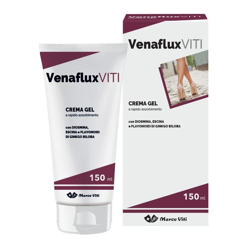 Venaflux Crema Gel per Vene Varicose, 150ml