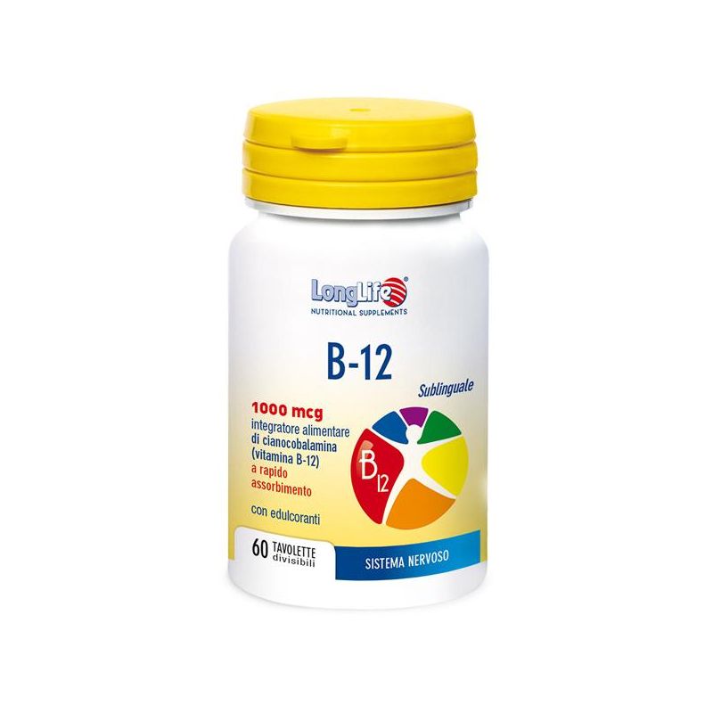 Longlife B12 1000MCG - 60 Compresse