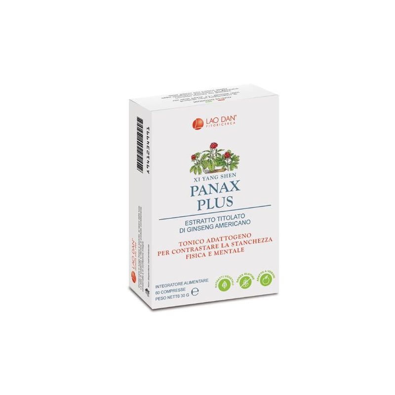 Panax Plus - Ginseng Americano - 60 Compresse