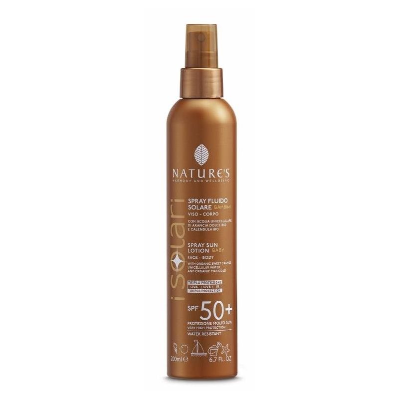 Spray Solare SPF50+ per Bambini di Nature's Solari - 200ml