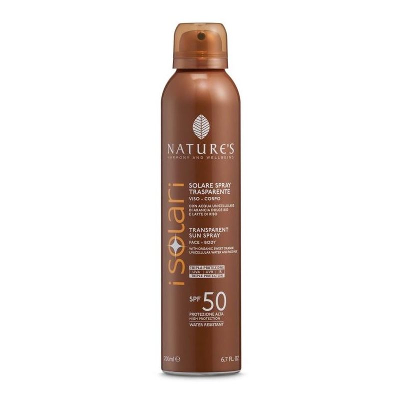 Nature's Clear Sunscreen Spray SPF 50+ 200ml