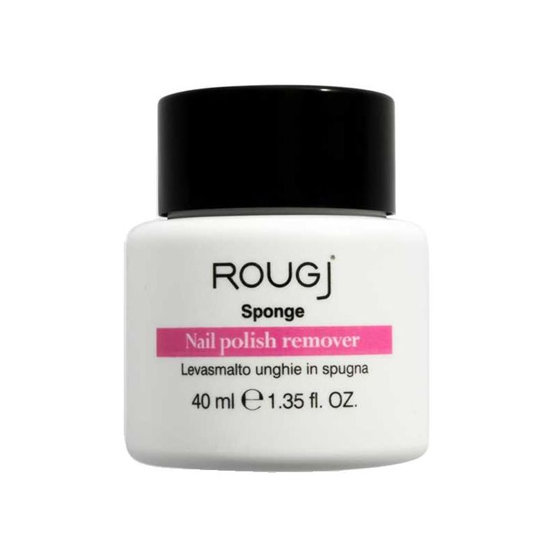 Rougj Solvente per Rimozione Smalto per Unghie, Barattolo da 40ml