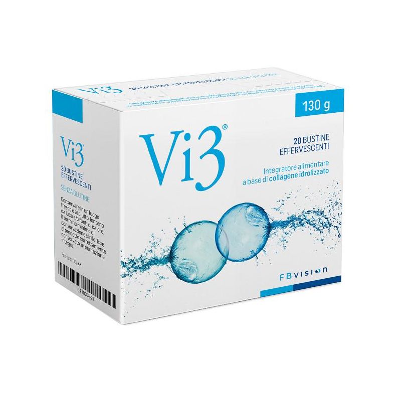 VI3 Bustine Integratore Alimentare - Confezione da 20 Pezzi