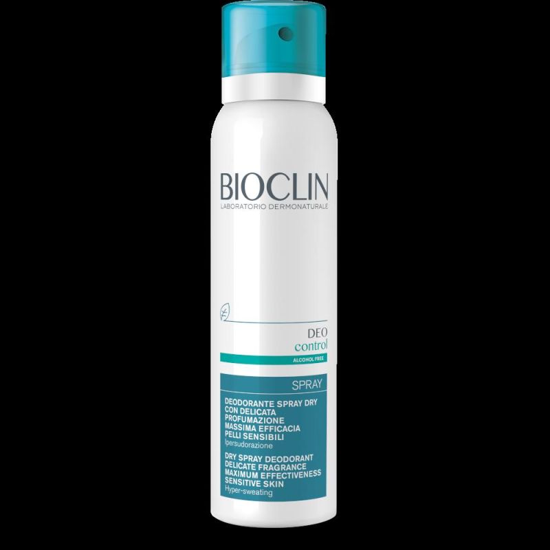 Bioclin Deo Control Dry Spray con Profumo Fresco, 150 ml
