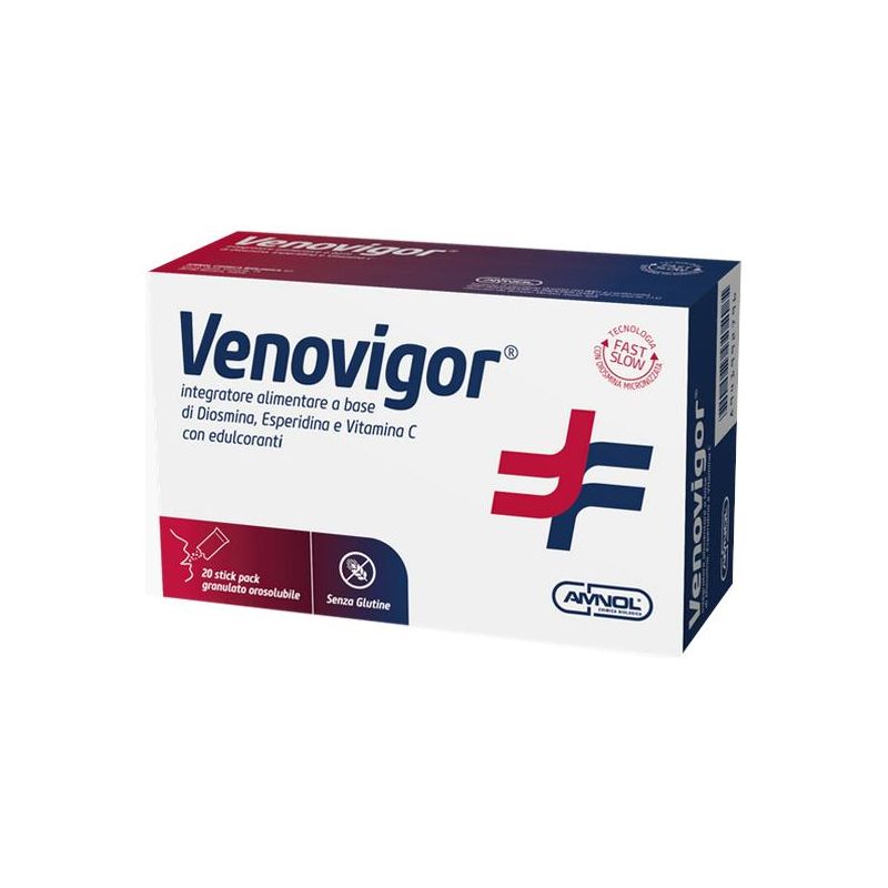 Venovigor - Integratore Vasoprotettore in Bustine, Confezione da 20