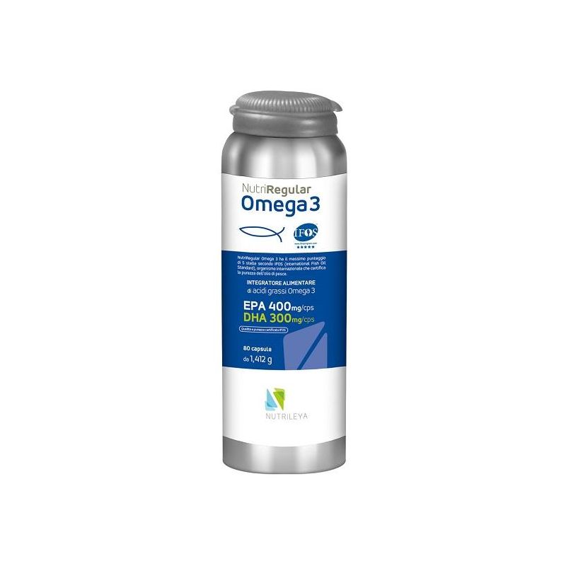 NutriRegular Omega 3 Supplement - 80 Capsule