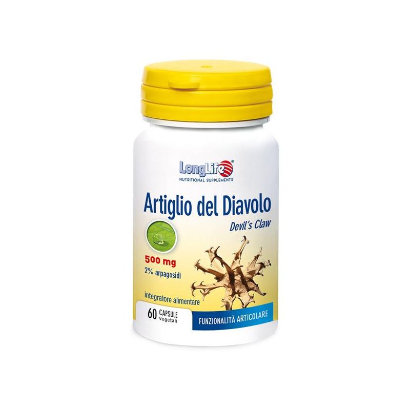 Artiglio del Diavolo di Longlife - 500mg, 60 Capsule