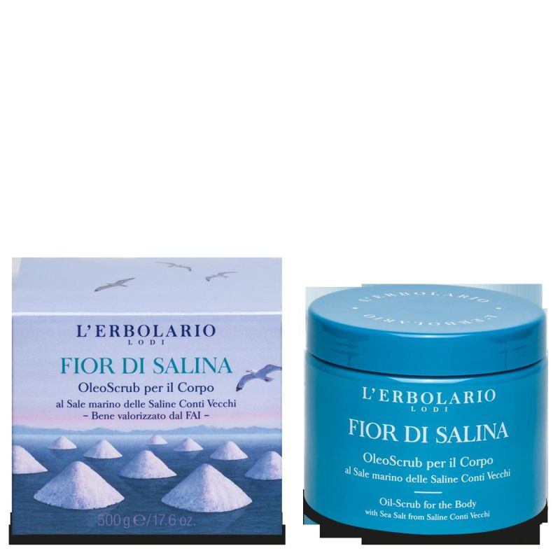 OleoScrub Esfoliante Corpo Fior di Salina da L'Erbolario - 500g
