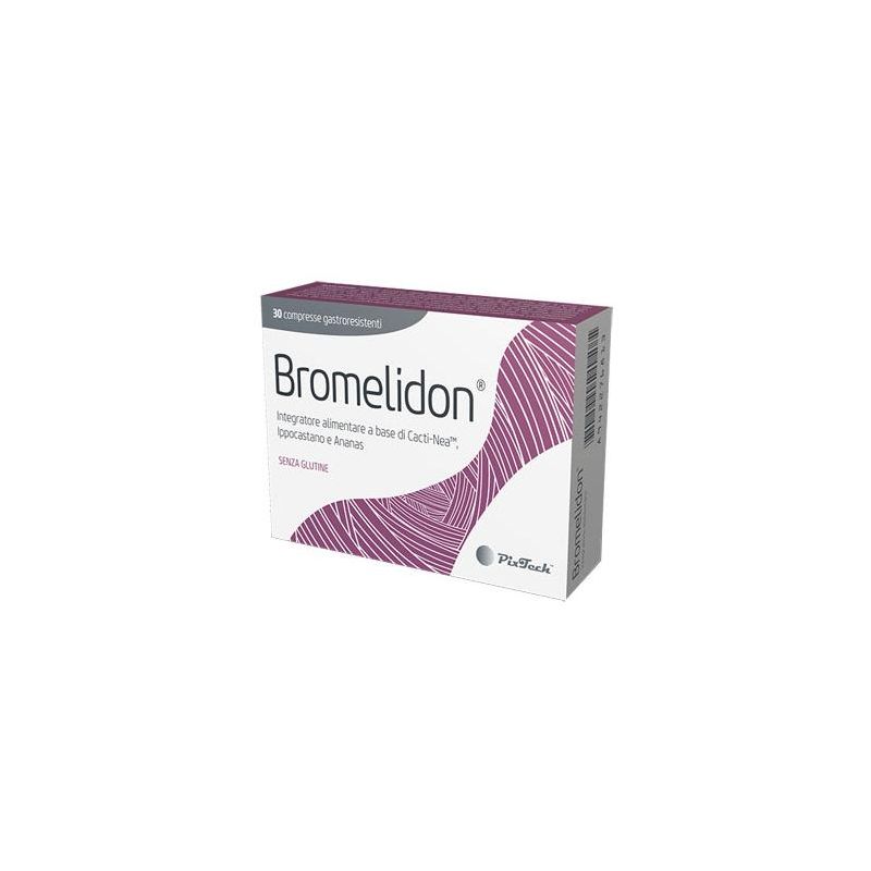 Bromelidon Gastroresistenti 30 Compresse per la Digestione