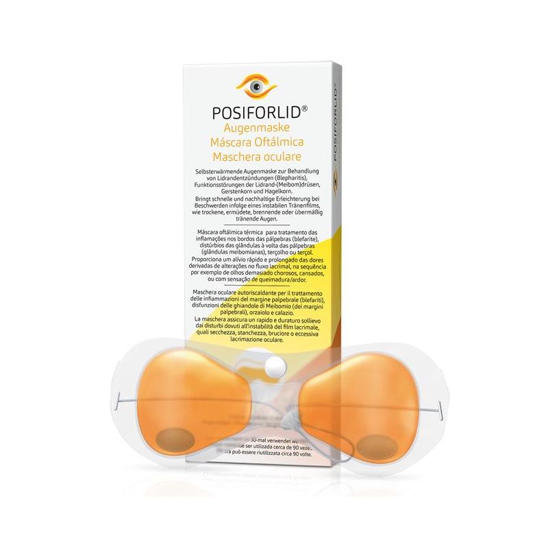 Posiforlid Maschera per Occhi Rilassante - Singolo Pezzo