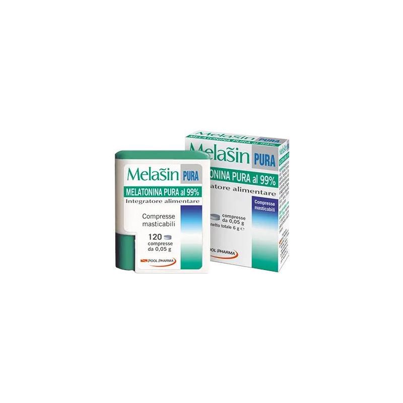 Melasin Pura - Integratore di Melatonina in 120 Compresse