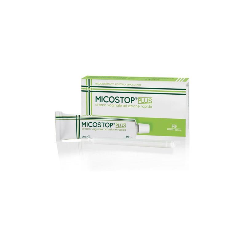 Micostop Plus - Crema Vaginale 3g con 6 Applicatori Monouso