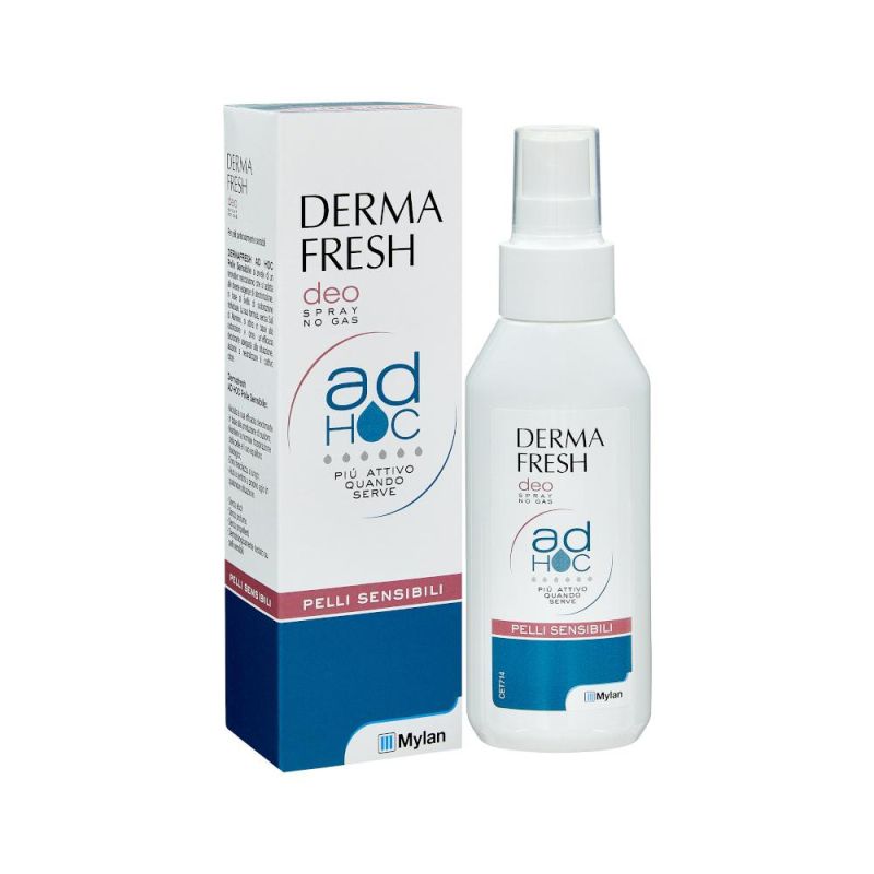 Dermafresh Senza Gas, Deodorante Spray per Pelli Sensibili, 100ml