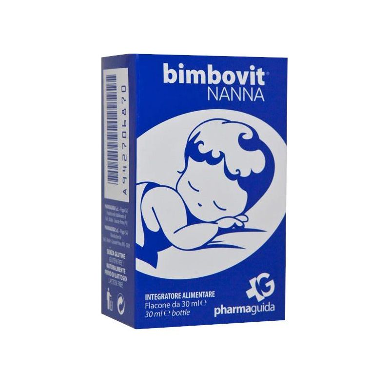 Bimbovit Nanna - Integratore per il Sonno dei Bambini, 30ml