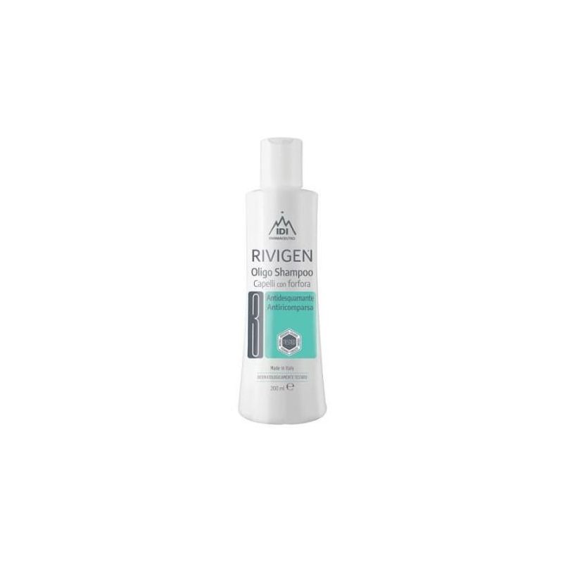 Rivigen Oligo Shampoo Anti-Forfora per Capelli - 200ml