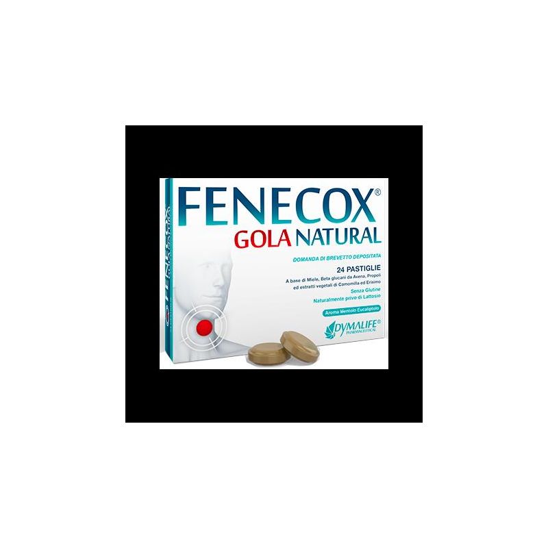 Fenecox Menta & Eucalipto Pastiglie Naturali per la Gola - 36 pezzi