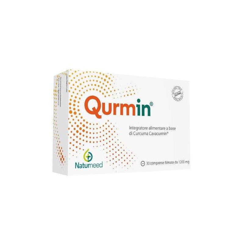 Qurmin - Integratore Alimentare Naturale, 30 Capsule
