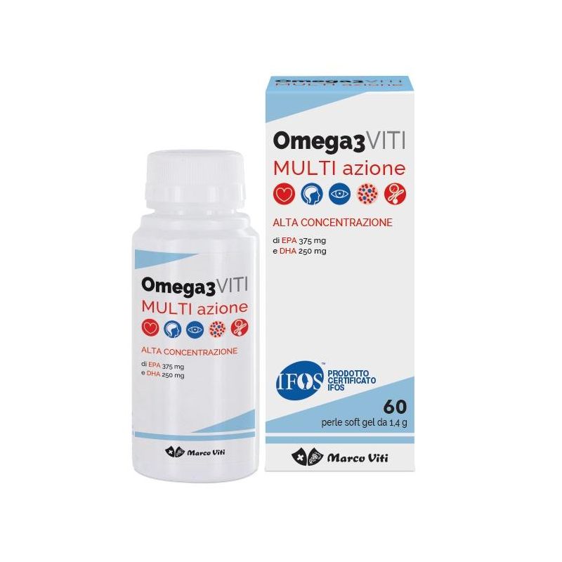 Omega-3 Multi-Azione, 60 Capsule per il Benessere Totale