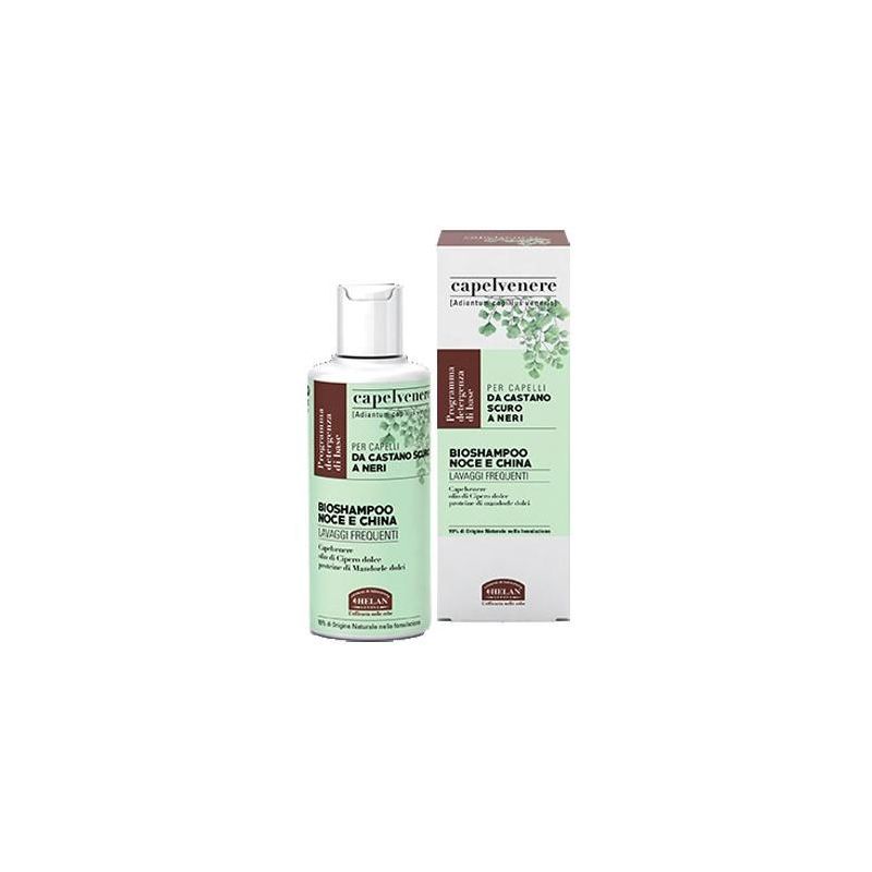 Helan Capelvenere BioShampoo con Noce e Cina, 200ml