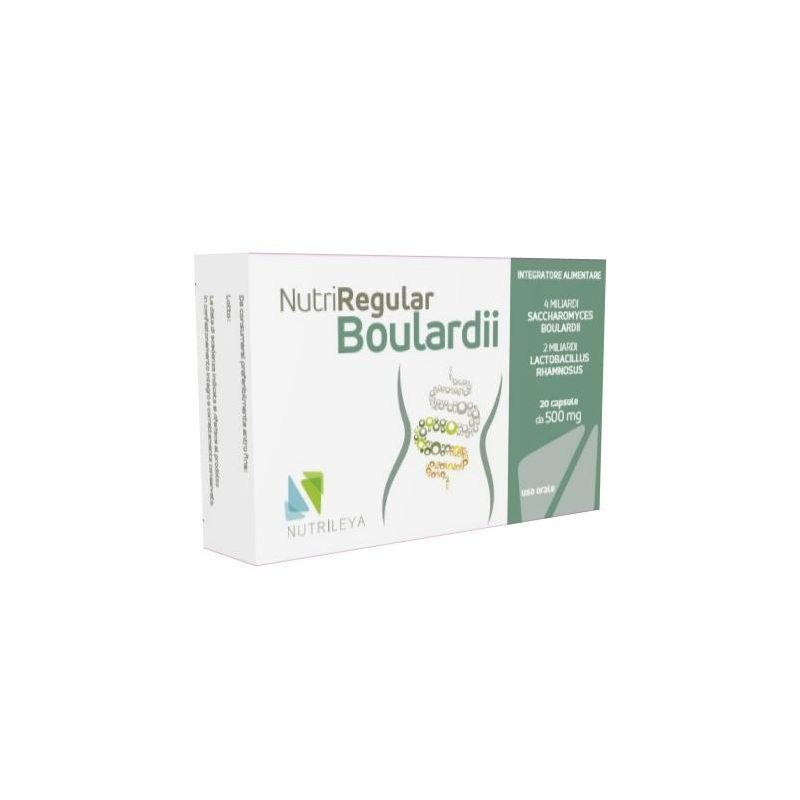 NutriRegular Boulardii Integratore Probiotico - 20 Capsule