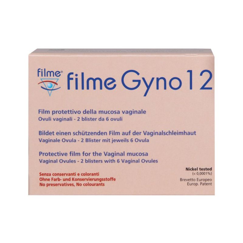 Gyno V12 Ovuli Vaginali Rivestiti - Confezione da 12