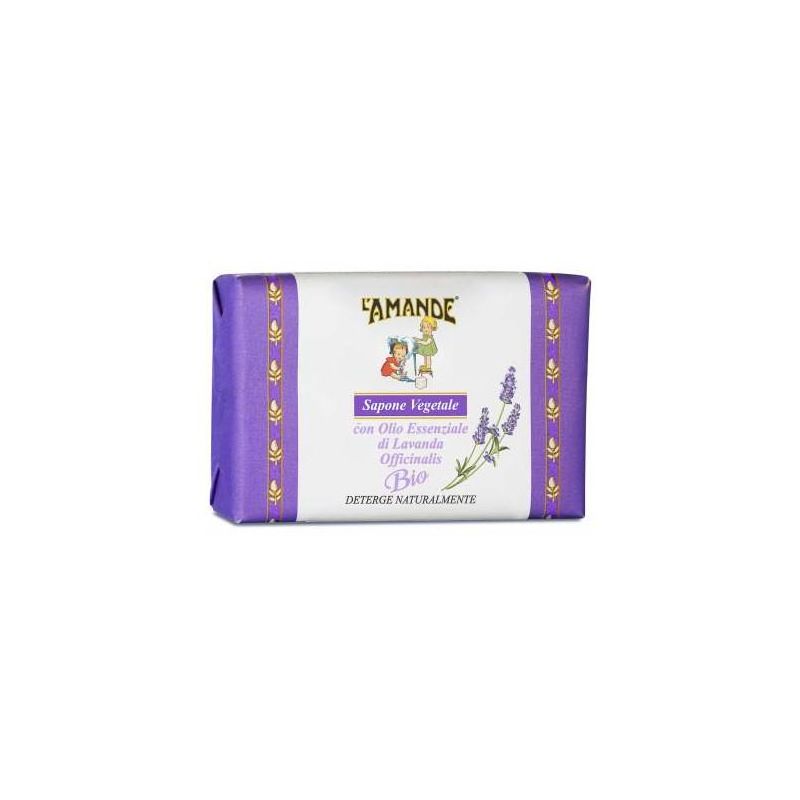 Sapone Vegetale Biologico alla Lavanda Officinalis L'Amande - 200g