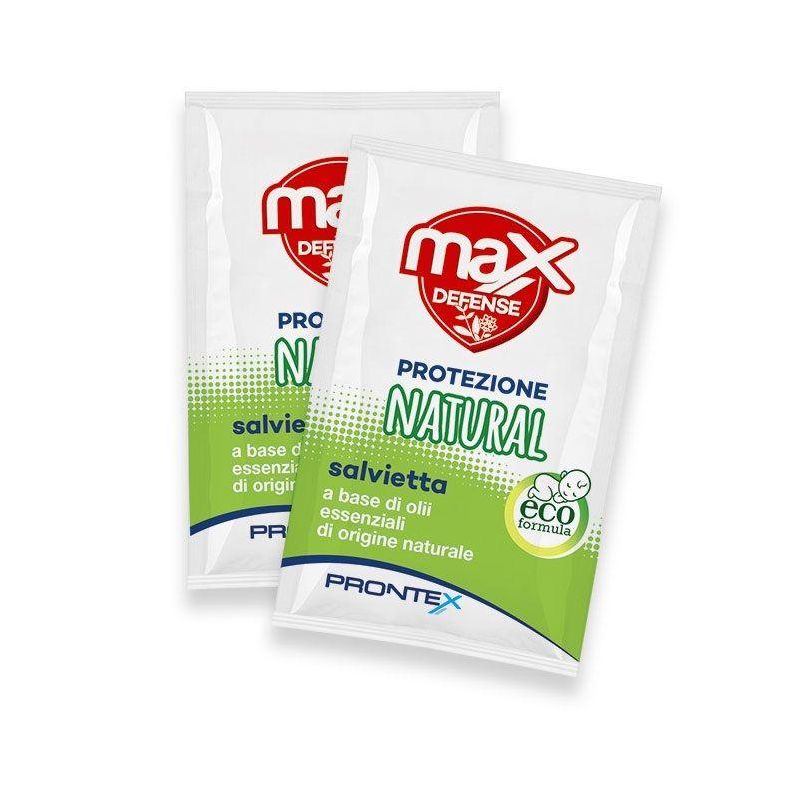 Prontex Max Defence Salviette Naturali - Confezione da 15 Pezzi