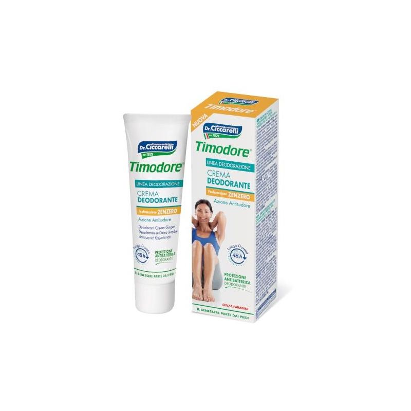 Timodore Crema Deodorante al Zenzero 50ml