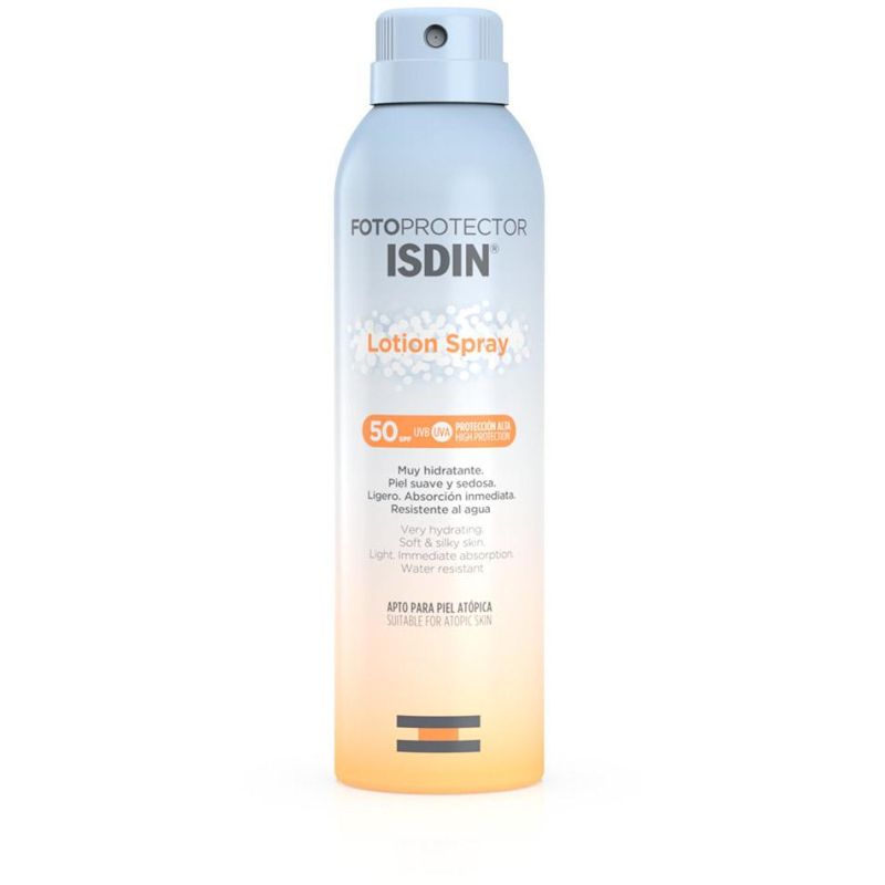 Isdin Fotoprotector Lozione Spray Idratante per il Corpo con SPF50, 250ml