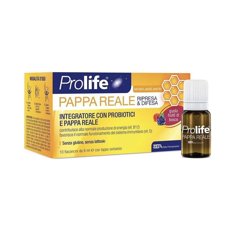 Prolife Pappa Reale - Set di 10 Flaconcini da 8ml
