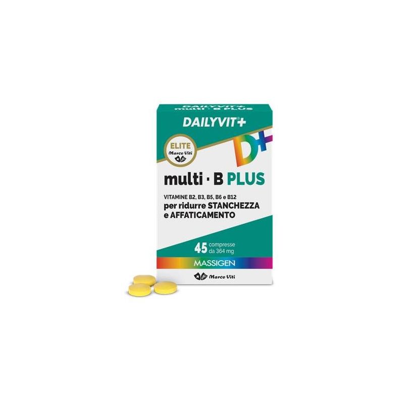 Massigen Dailyvit Multi-B Plus - Compresse Multivitaminiche (45 Pezzi)