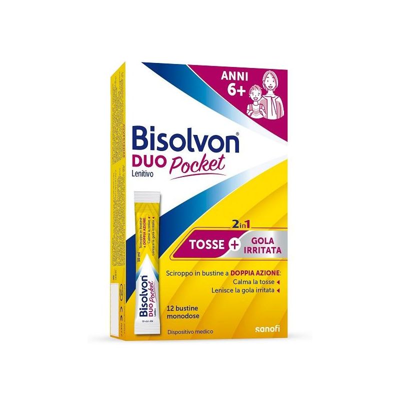 Bisolvon Duo Pocket Lenitivo 12 Bustine