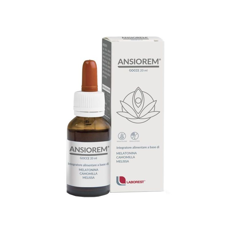 Gocce Ansiorem da 20ml - Soluzione di Ansia e Stress