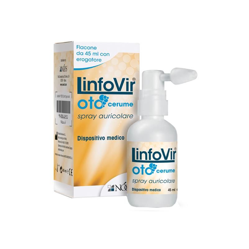 Spray Auricolare Linfovir Oto per Cerume - 45ml