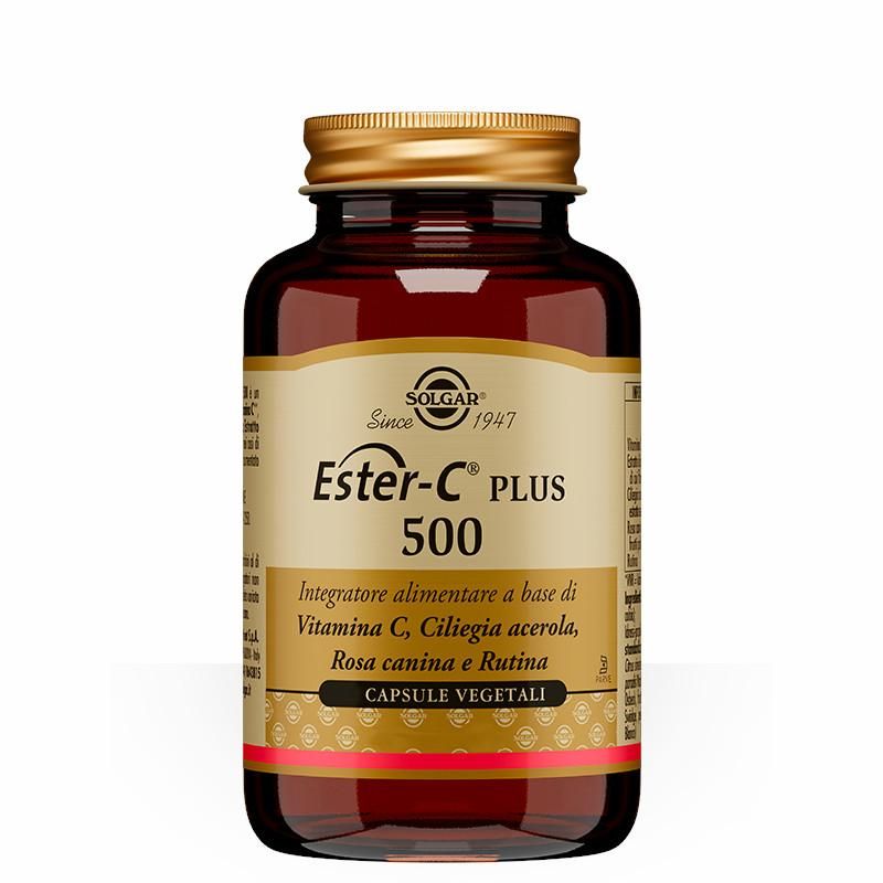 Ester-C Plus 500: 100 Capsule Vegetali ad Alto Dosaggio