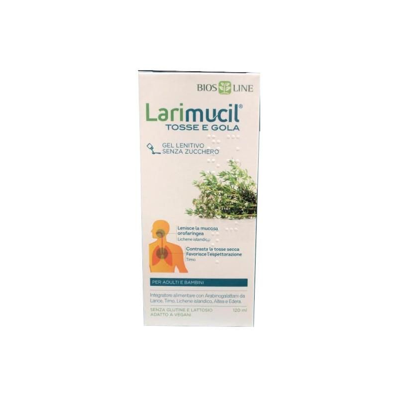 Larimucil Tosse e Gola - Sollievo 120ml