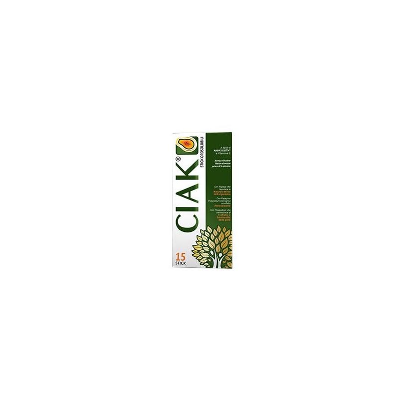 Ciak Orosolubili 15 Stick - Soluzione Solubile per Il Corpo