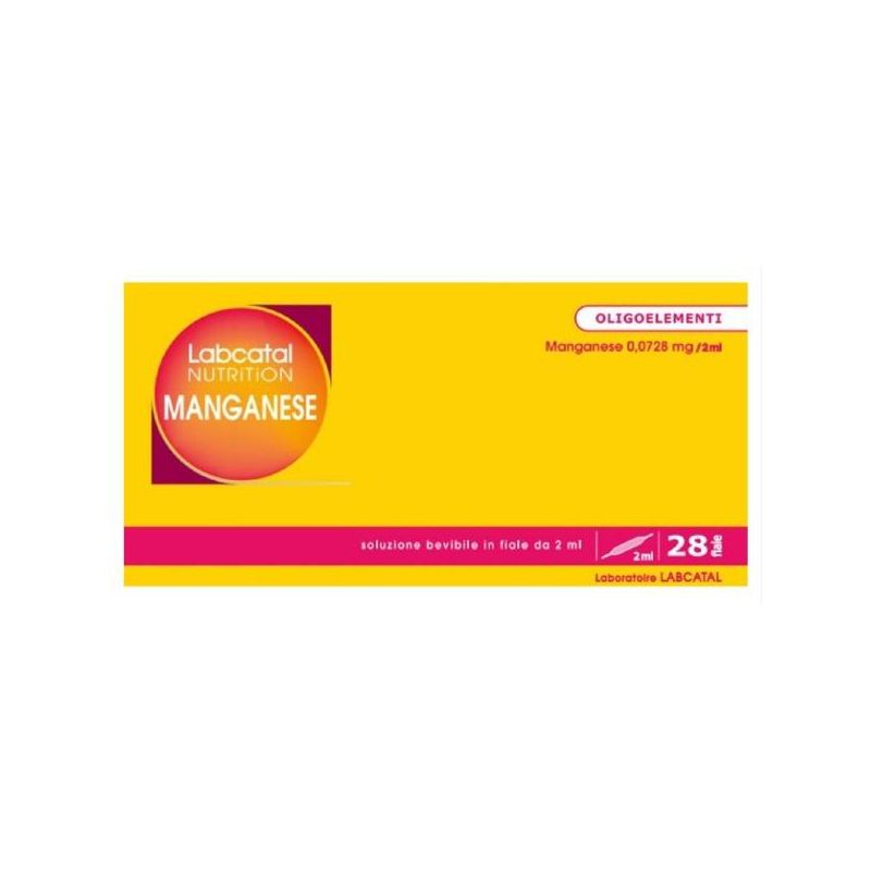 Labcatal Manganese Nutritional Supplement - 28 Fiale