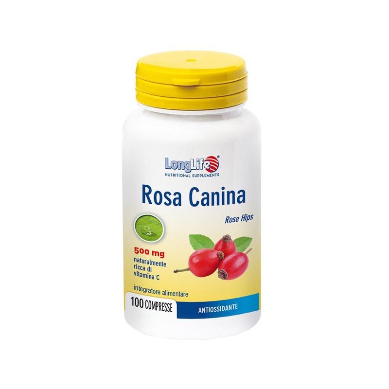 Rosa Canina 100 Compresse a Lunga Durata - Longlife