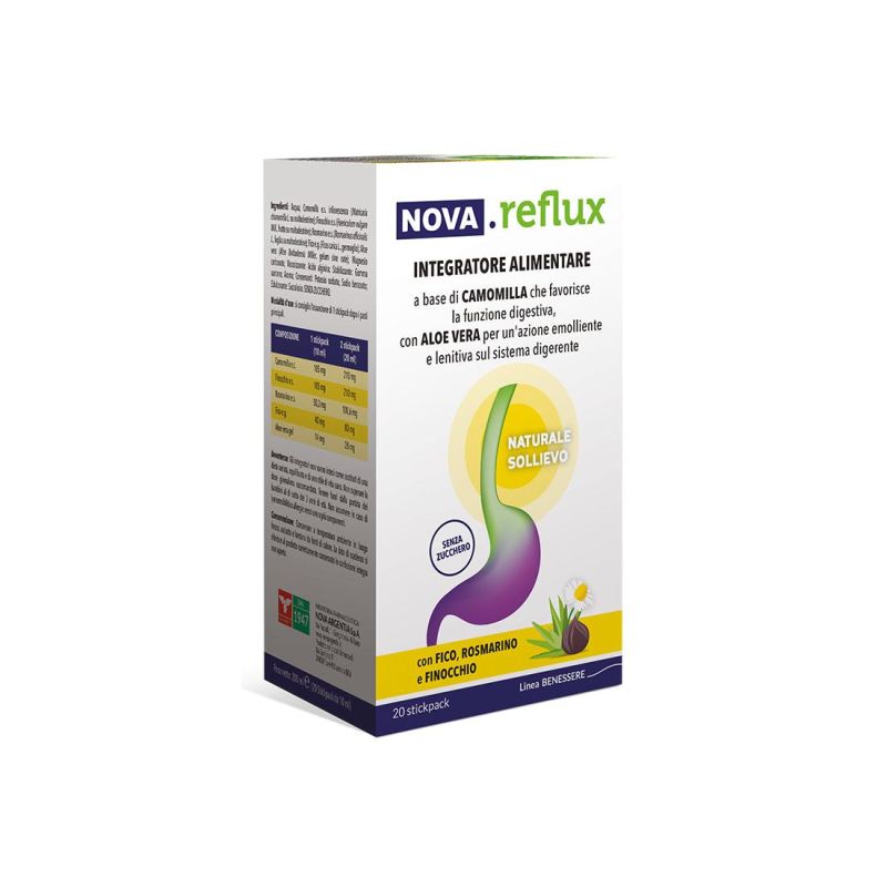 Nova Reflux Relief Stick Pack da 20