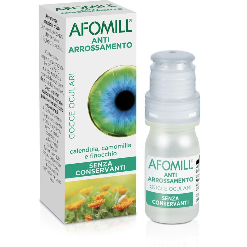 Afomill Gocce Oculari Antiarrossamento - 10ml