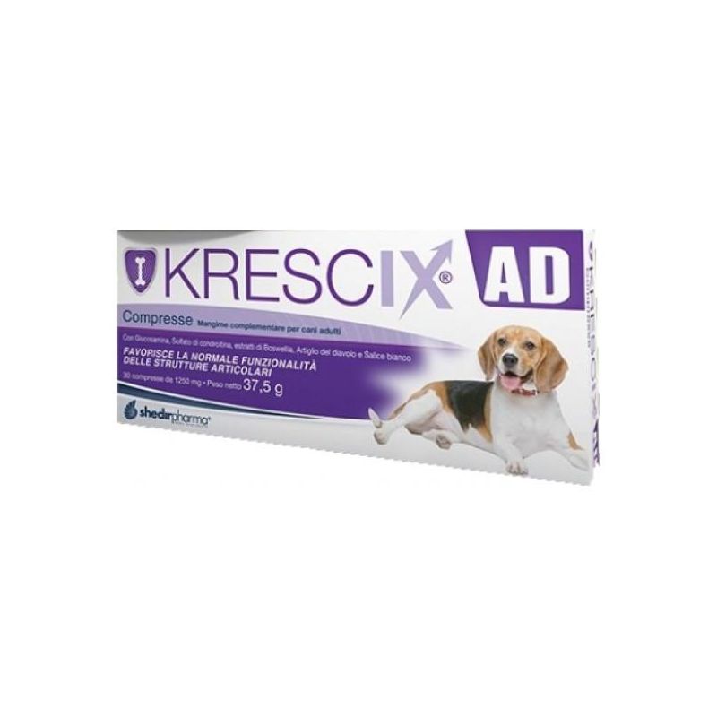 Krescix AD: Compresse Divisibili per Cani - Confezione da 30