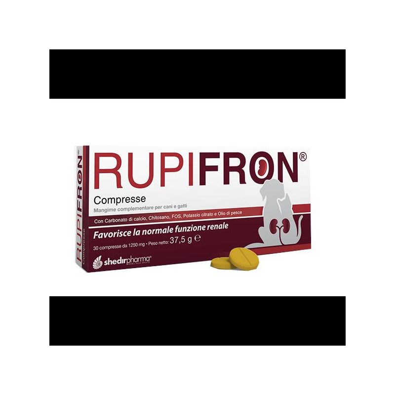 Rupifron Mangime Complementare Premium 30 Compresse per Cani e Gatti